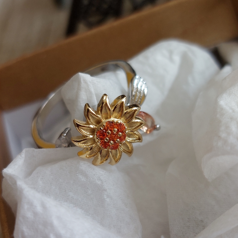 New* Sunflower 🌻 Anti-anxiety Fidget ring